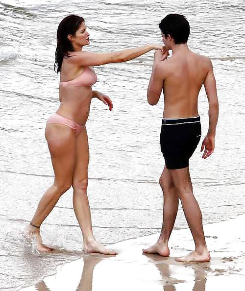 Stephanie Seymour Hottest Mom son's friend Couple In Real Life... #5449644