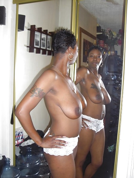 Younger Ebony With Saggy Knockers #9385403