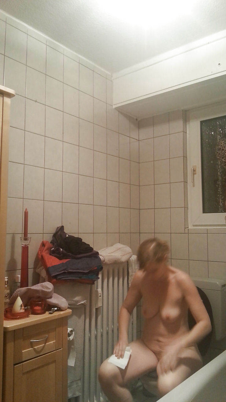 Moom Auf Dusche - Spy-Cam Versteckt - Big Tits #14448828