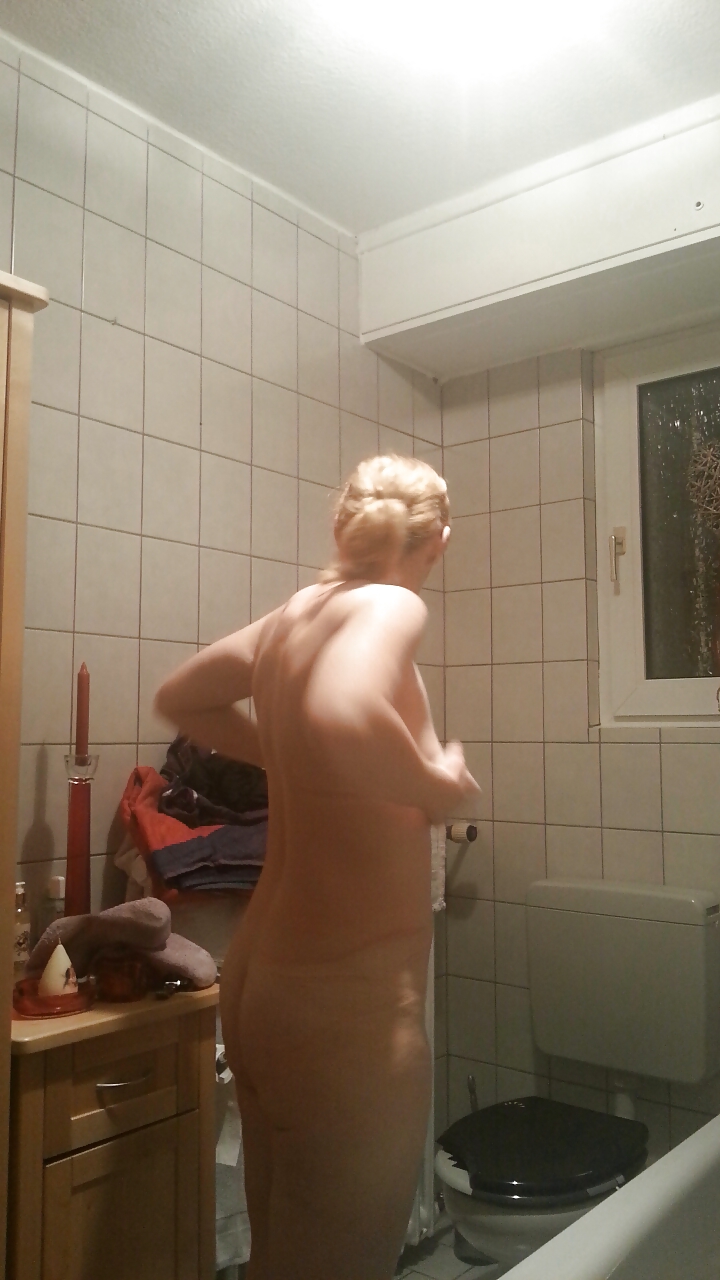 Moom Auf Dusche - Spy-Cam Versteckt - Big Tits #14448891