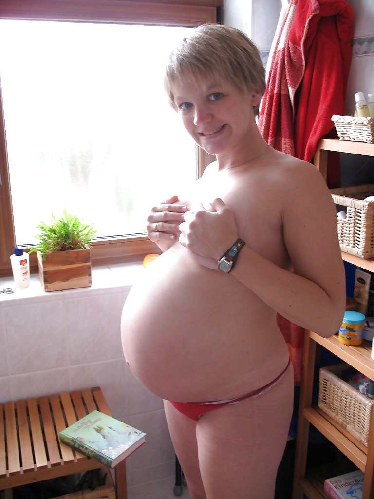 Ready to pop pregnant babe #5904688