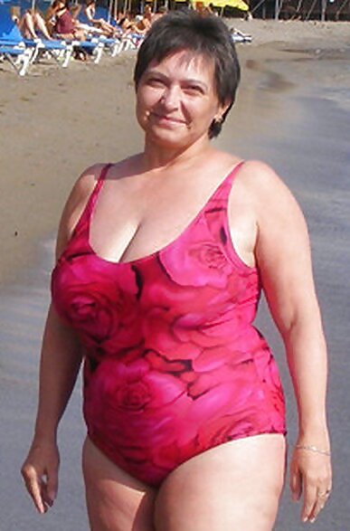 Traje de baño sujetador bikini bbw maduro vestido joven grandes tetas - 73 #12771644