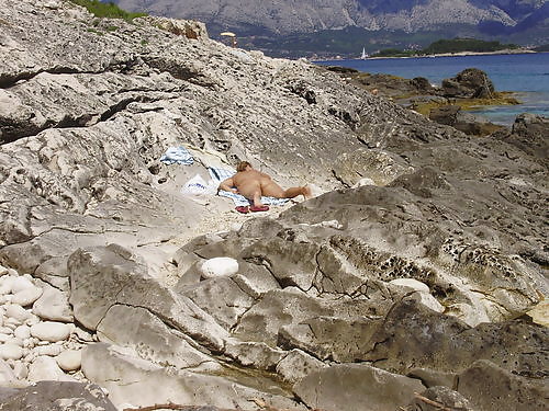 Croatian nudist beach 2011 #10691937