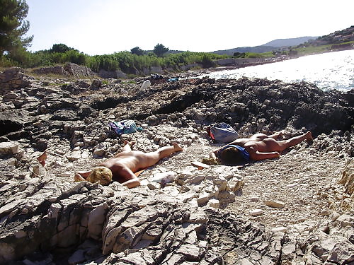 Croatian nudist beach 2011 #10691945