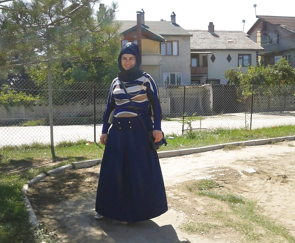 Turkish arab turbanli hijab 4 #16402921