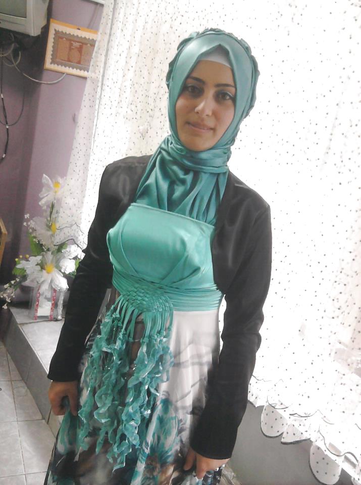 Turkish arab turbanli hijab 4 #16403208