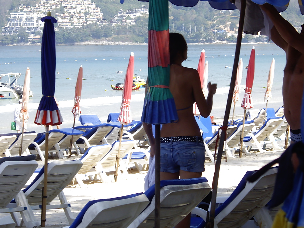 Hot Beach Voyeur #16329723