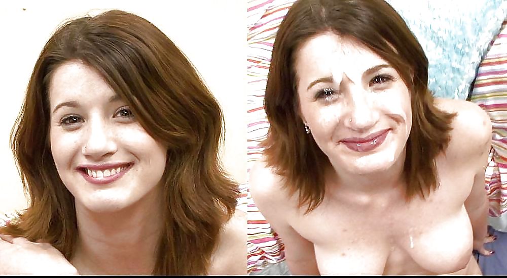 Before and after facials and cumshots. Amateur. #19777671