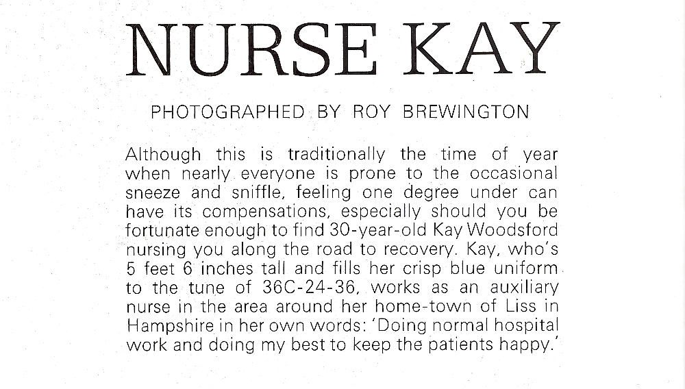 Nurse Kay - Liss UK Vintage Stockings #2363273