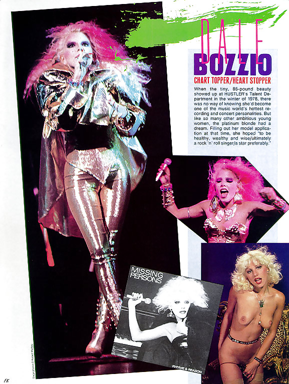 Dale Bozzio Missing Persons Celeb 80's Punk New Wave NUDE #17300392