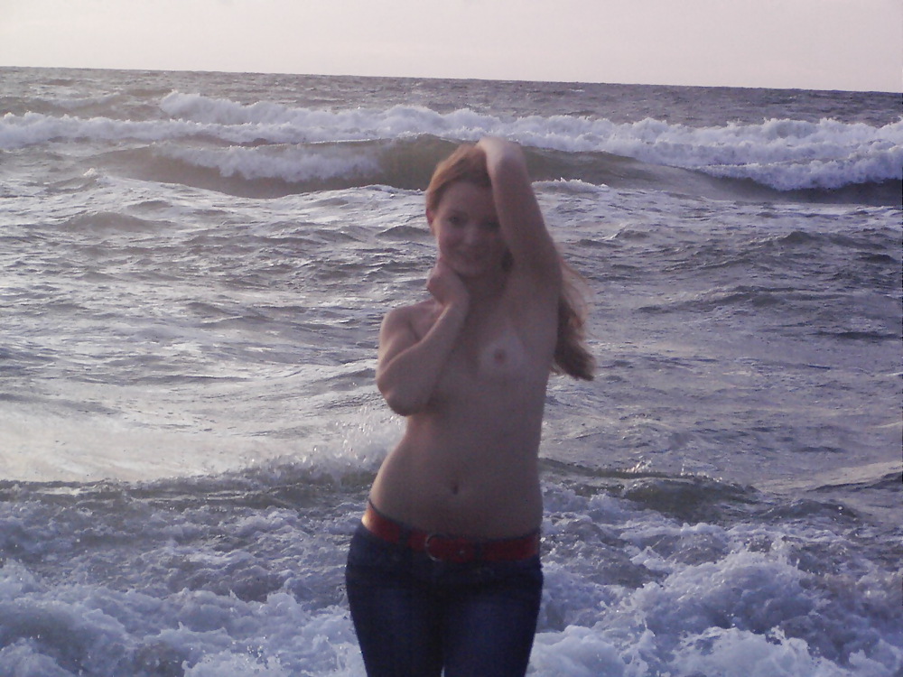 All of Hot Russian Teen Dasha (On the beach 3of12) #6827241