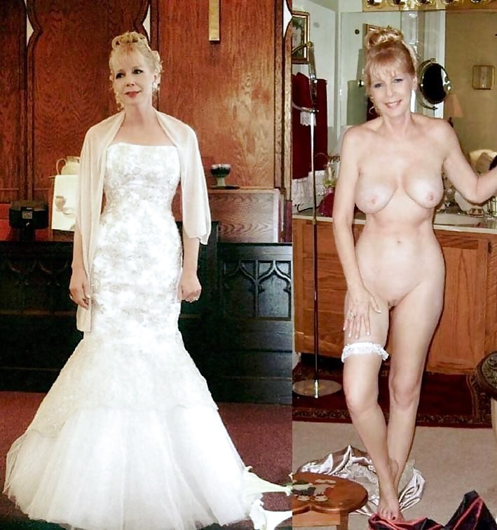 BRIDES-DRESSED AND UNDRESSED #21105409