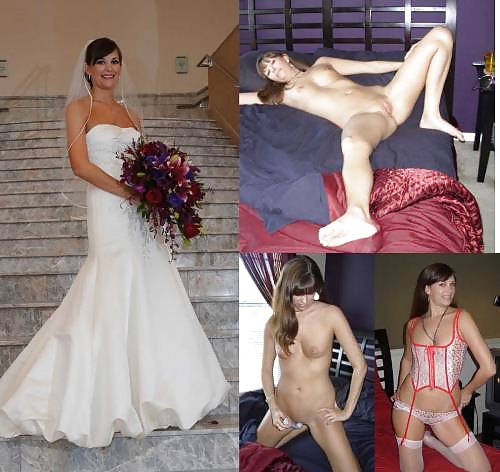 BRIDES-DRESSED AND UNDRESSED #21105440