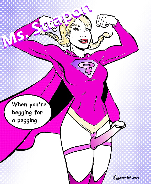 Cartoons Comic Pictures of Super-Heroines dom&sub #1433991