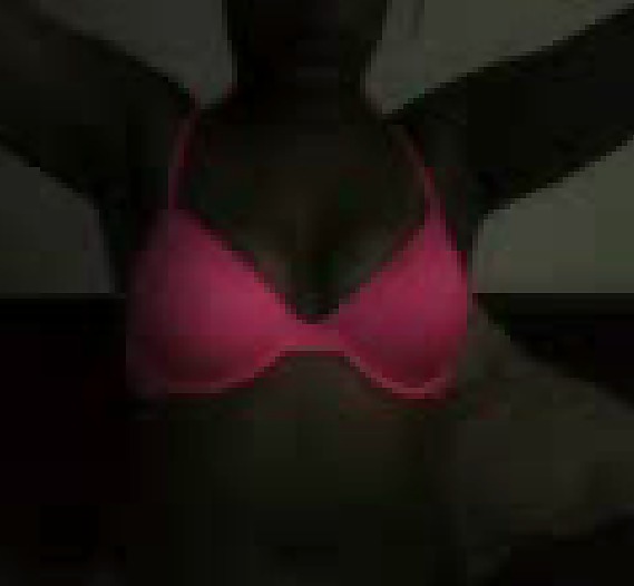 Chocolate woman pink lingerie #4564061