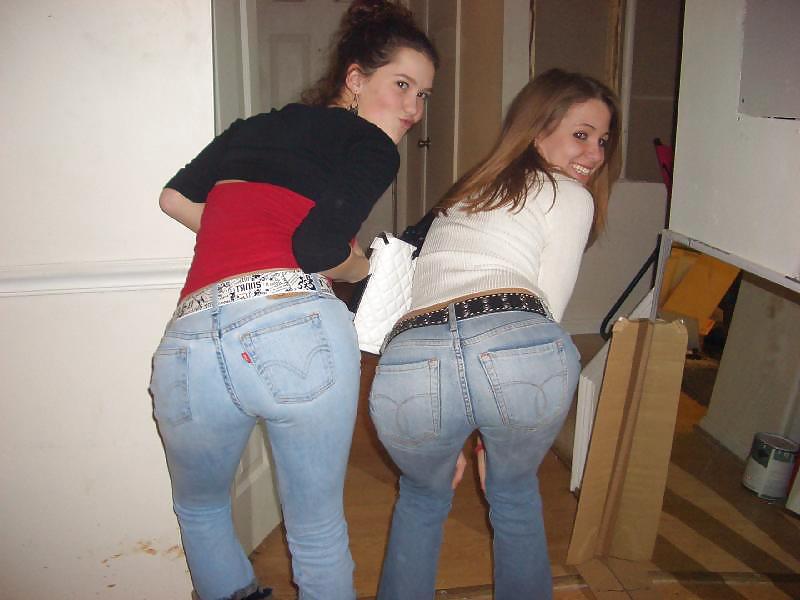 Beautys en jeans - no porno, pero sexy
 #22806243