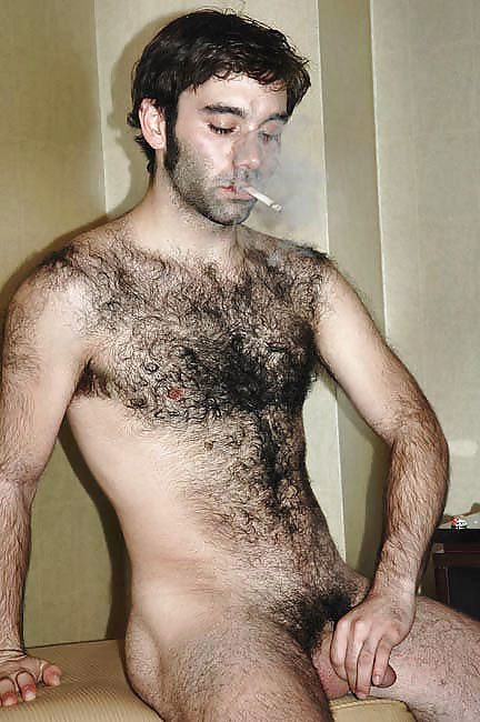 Hairy Smoking Men #8772765