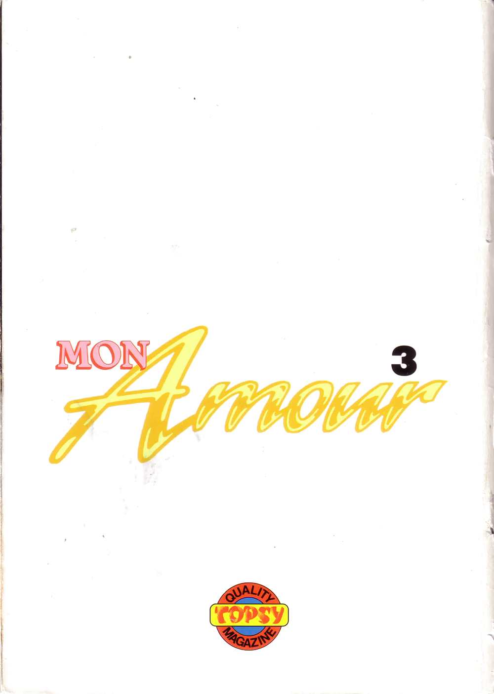 Mon amour #3 - rivista vintage (1990)
 #8387539