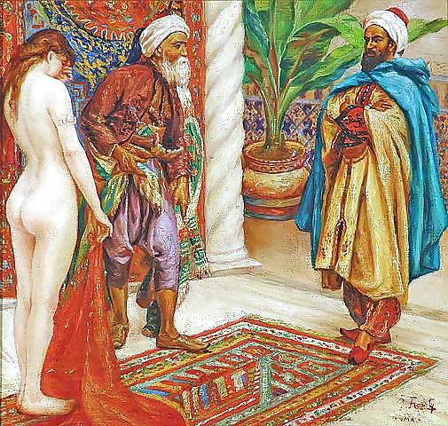 Thematic Painted Ero Art 1 - Harem and Odalisques ( 1 ) #6885684