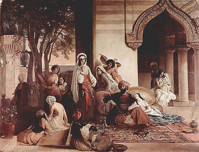 Thematic Painted Ero Art 1 - Harem and Odalisques ( 1 ) #6885750