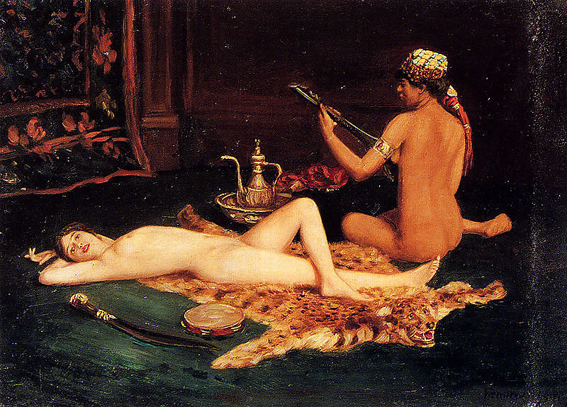 Themen Gemalt Ero Kunst 1 - Harem Und Odalisques (1) #6885757