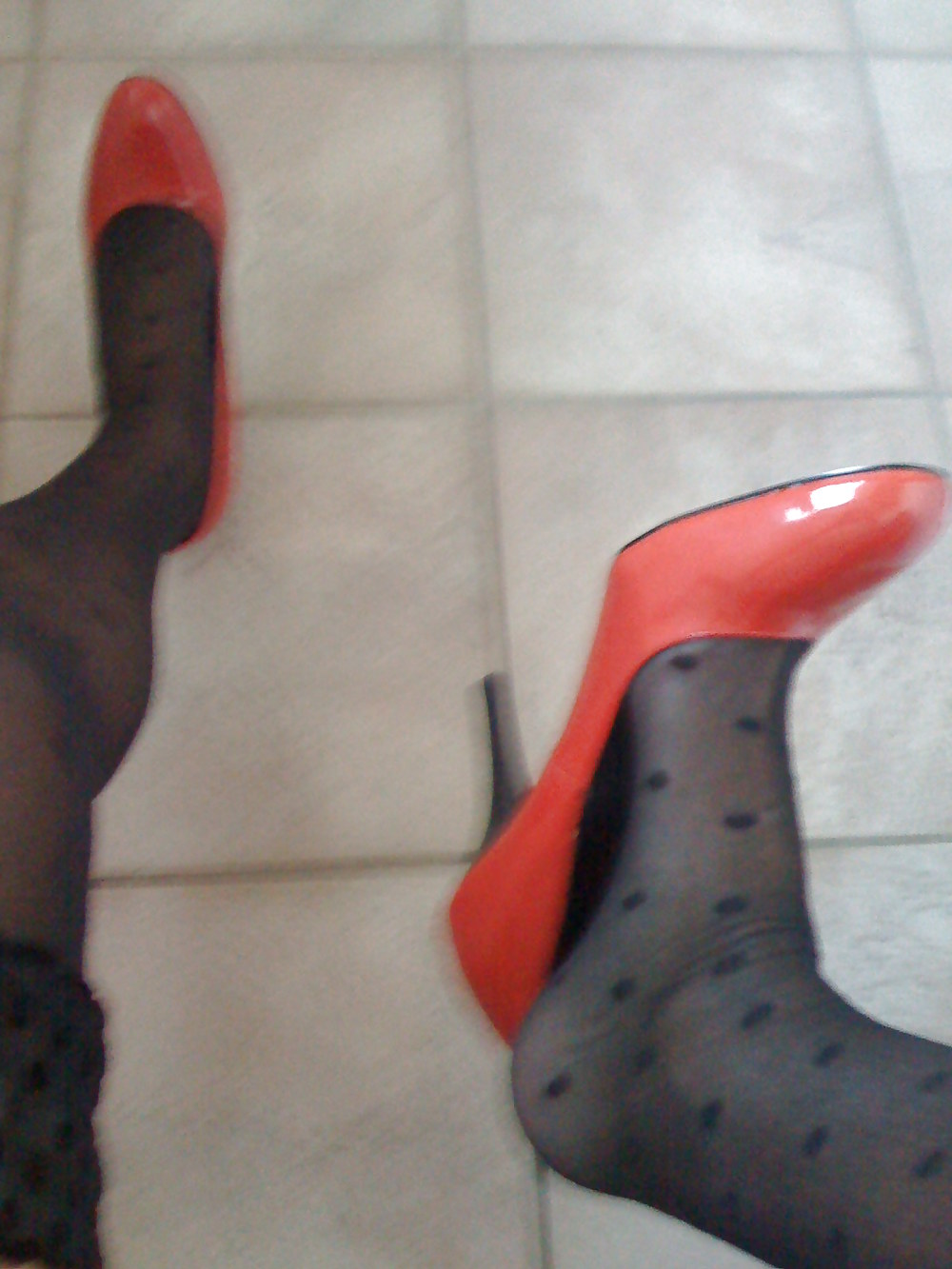My new red  pumps #9227464