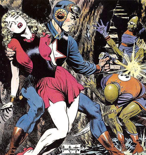 Vintage Pinups Frank Frazetta #1077620