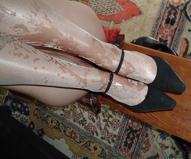 Sperma Auf Nylons - Sperma Auf Nylons #8265785