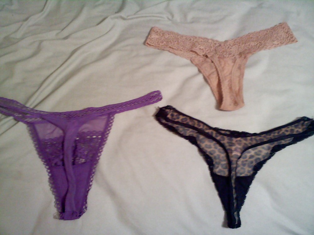 Thongs I took from my friends girlfriends room  #8222921