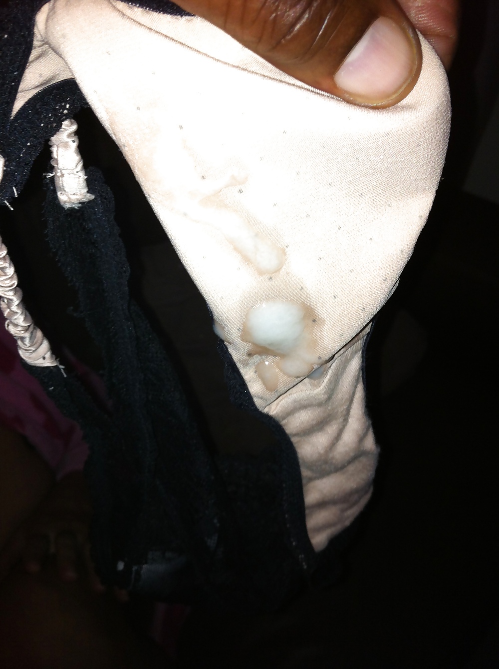 Sniffin lickin then cumin ova my gf,s dirty knickers #14136556