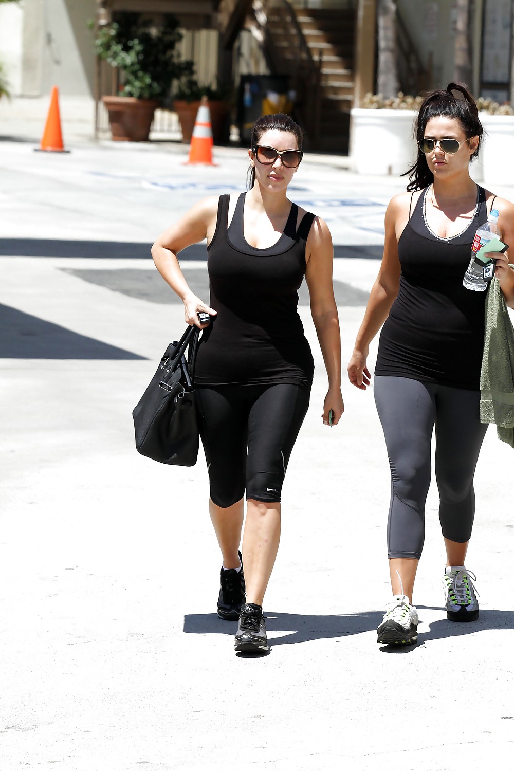 Kim Kardashian Fait Son Chemin à La Salle De Gym à Los Angeles #5204615