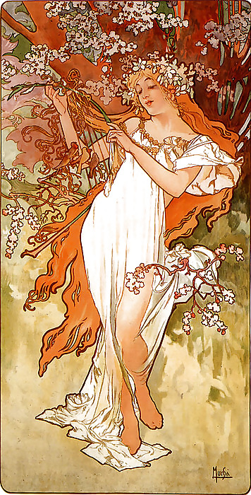 Orrnamental and Voluptuous Art Nouveau 3 - Alfons M. Mucha #11976570