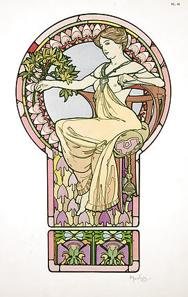 Orrnamental and Voluptuous Art Nouveau 3 - Alfons M. Mucha #11976621