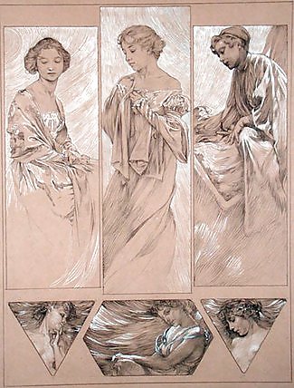 Orrnamental Et Voluptueux Art Nouveau 3 - Alfons M. Mucha #11976625