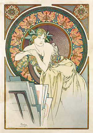 Orrnamental and Voluptuous Art Nouveau 3 - Alfons M. Mucha #11976638