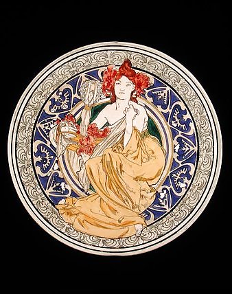 Orrnamental Und üppigen Jugendstil 3 - Alfons M. Mucha #11976690