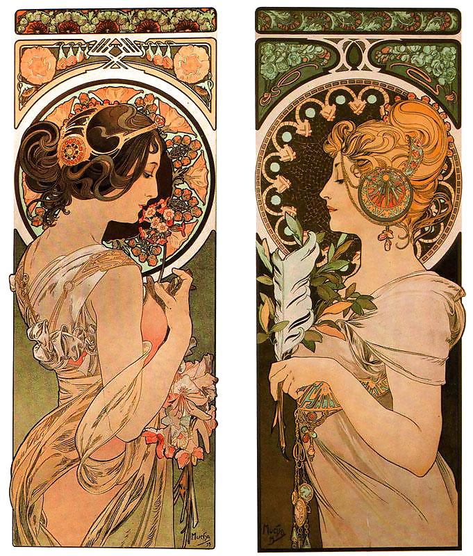 Orrnamental Et Voluptueux Art Nouveau 3 - Alfons M. Mucha #11976717