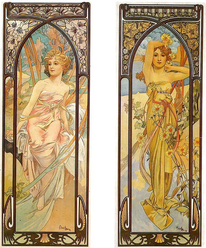 Orrnamental and Voluptuous Art Nouveau 3 - Alfons M. Mucha #11976722