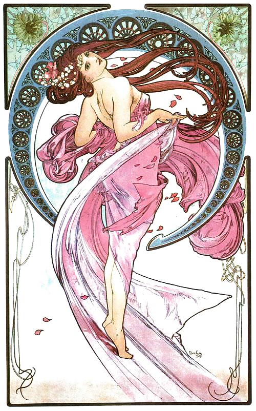 Orrnamental and Voluptuous Art Nouveau 3 - Alfons M. Mucha #11976758