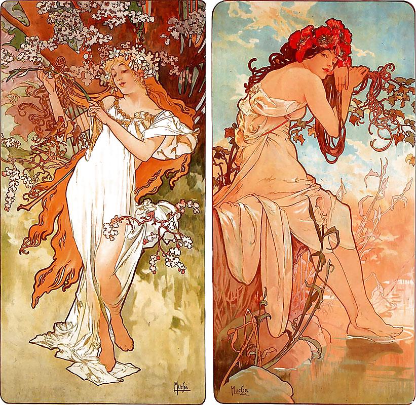 Orrnamental Et Voluptueux Art Nouveau 3 - Alfons M. Mucha #11976778