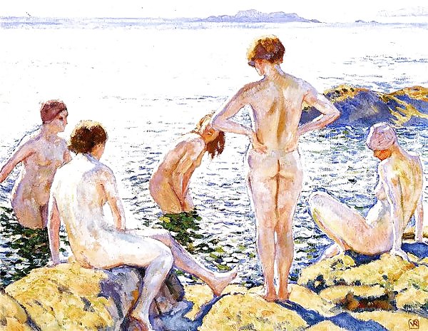 Arte erótico pintado 53 - theo van rysselberghe
 #14555905