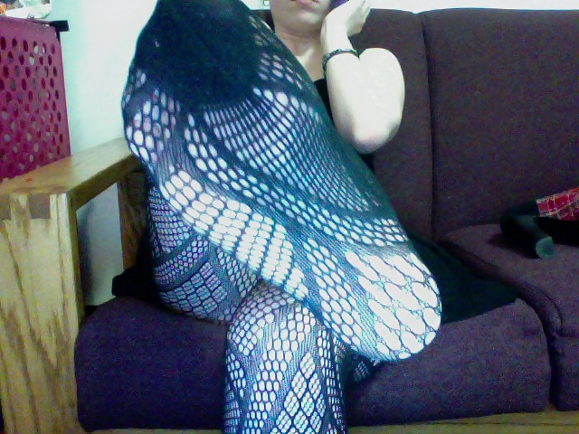 My tired feet! Fishnets and heels #3381794