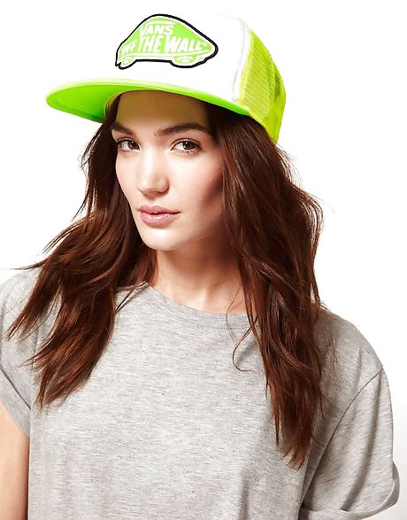 Chicks with trucker hats #22564186