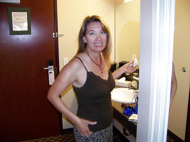 Becky, a brunette MILF #8833367