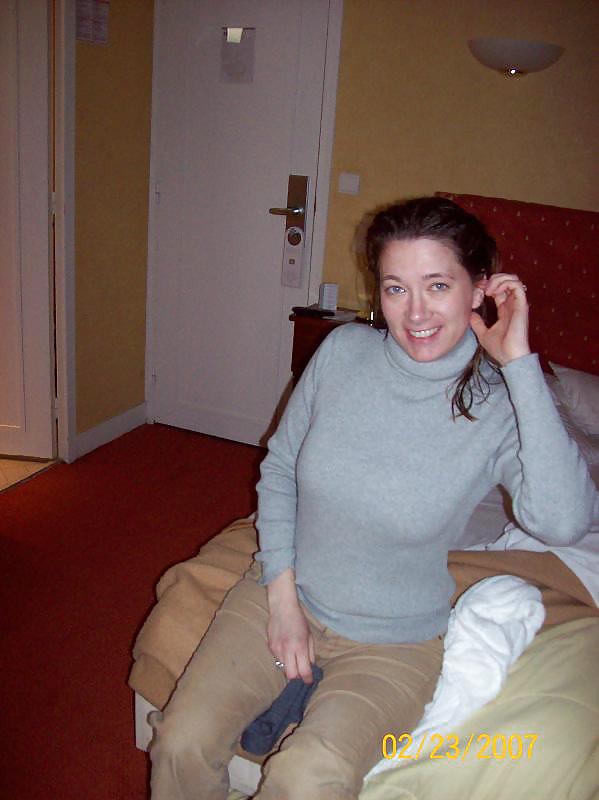 Becky, a brunette MILF #8833388