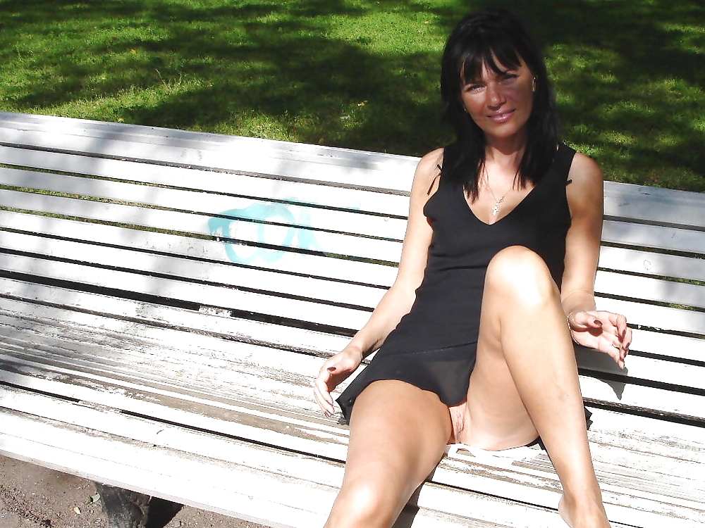 Sluts upskirt and nude on benches 4 #13482369