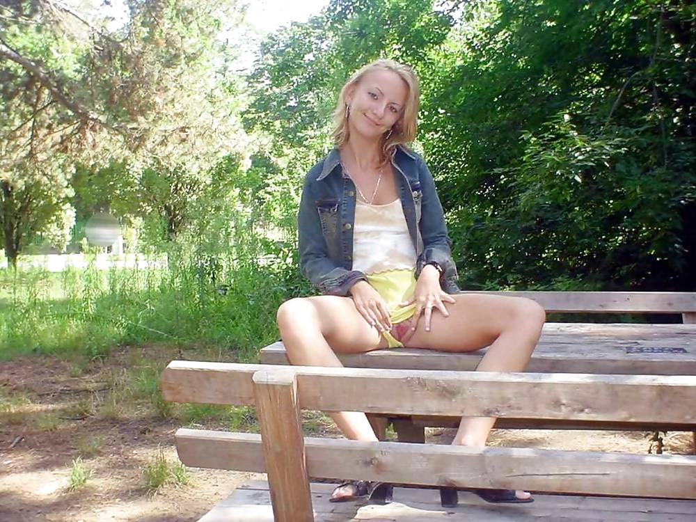 Sluts upskirt and nude on benches 4 #13482743