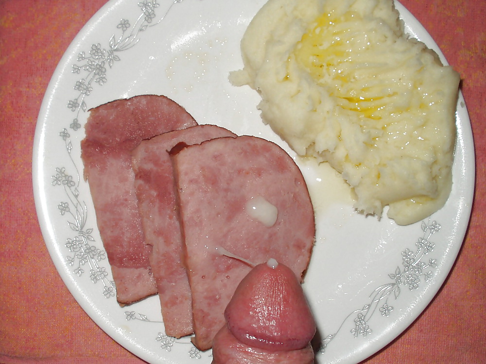 Cum Glazed Ham