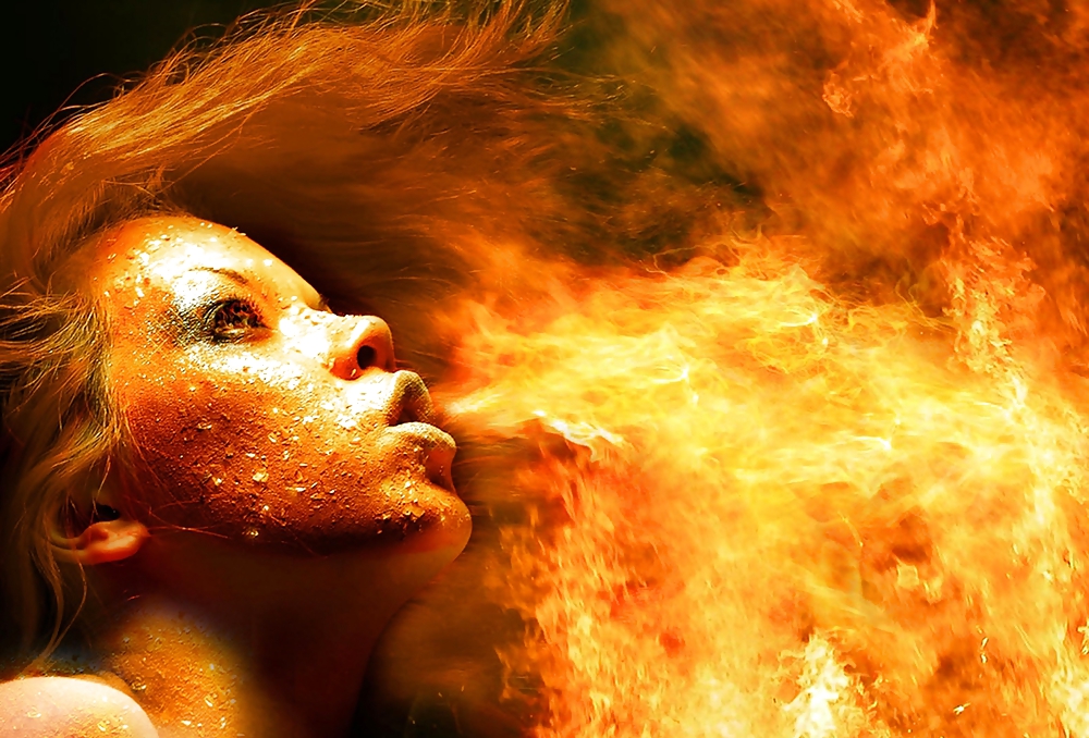 4 Elements + Fire: Hot Girls #19531342