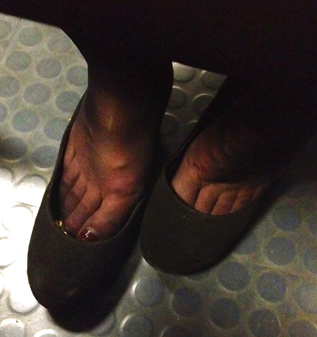Her nylon toes #11855456